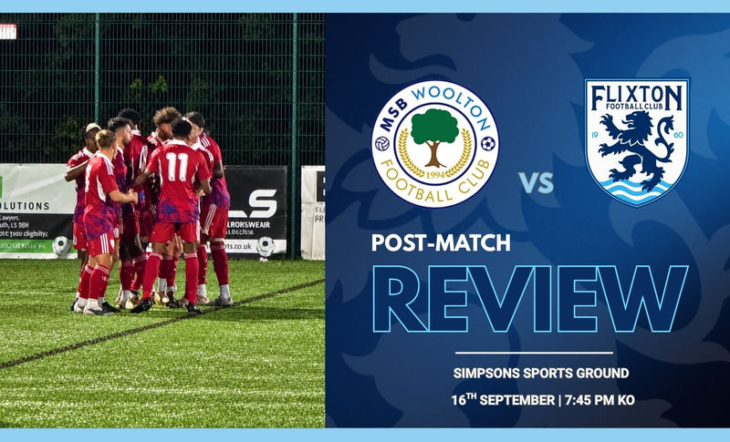 Match Report - Woolton vs Flixton FC